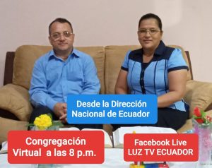 Dirección Nacional de Ecuador continúa con sus transmisiones en vivo 1