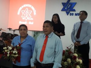 Recebendo Pastor Miguel Cabrera e sua esposa Pastora Yrlenis Carvajal 10