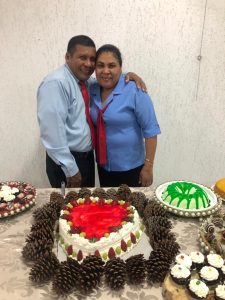 Recebendo Pastor Miguel Cabrera e sua esposa Pastora Yrlenis Carvajal 7