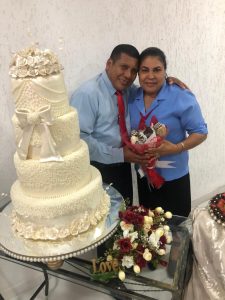 Recebendo Pastor Miguel Cabrera e sua esposa Pastora Yrlenis Carvajal 1