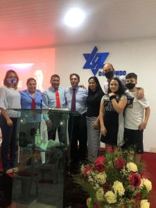 Recebendo Pastor Miguel Cabrera e sua esposa Pastora Yrlenis Carvajal 4