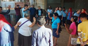 Managua realizó poderoso evangelismo casa por casa