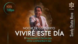 Sandy Otaño presenta su nueva producción musical Viviré Este Día en Upata, Venezuela