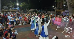 Danzas en la campaña Cielos Abiertos sobre Upata